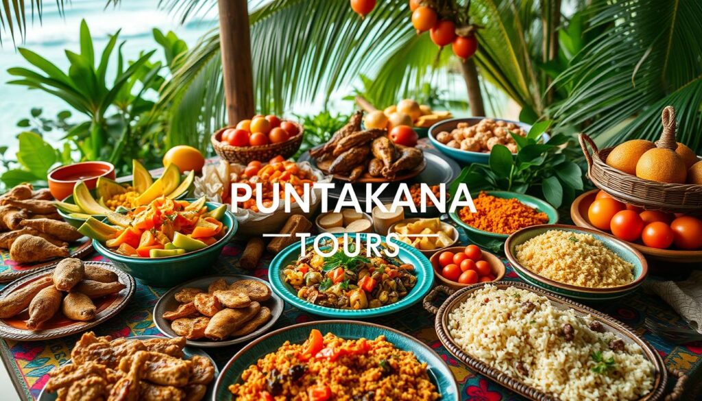 Caribbean cuisine showcasing local ingredients and traditional dishes Caribbean cuisine showcasing local ingredients and traditional dishes