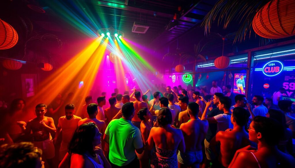 Club 69 vibrant nightlife in Punta Cana