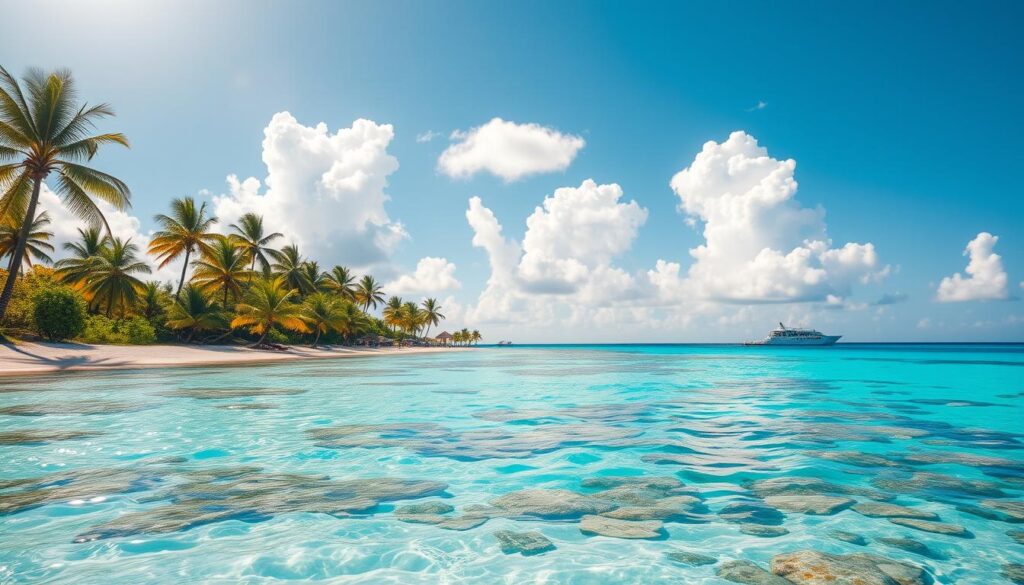 Punta Cana Caribbean waters and stunning views