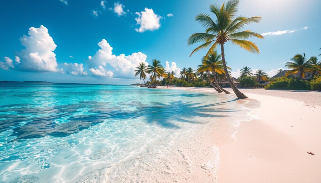 Punta Cana aquamarine waters