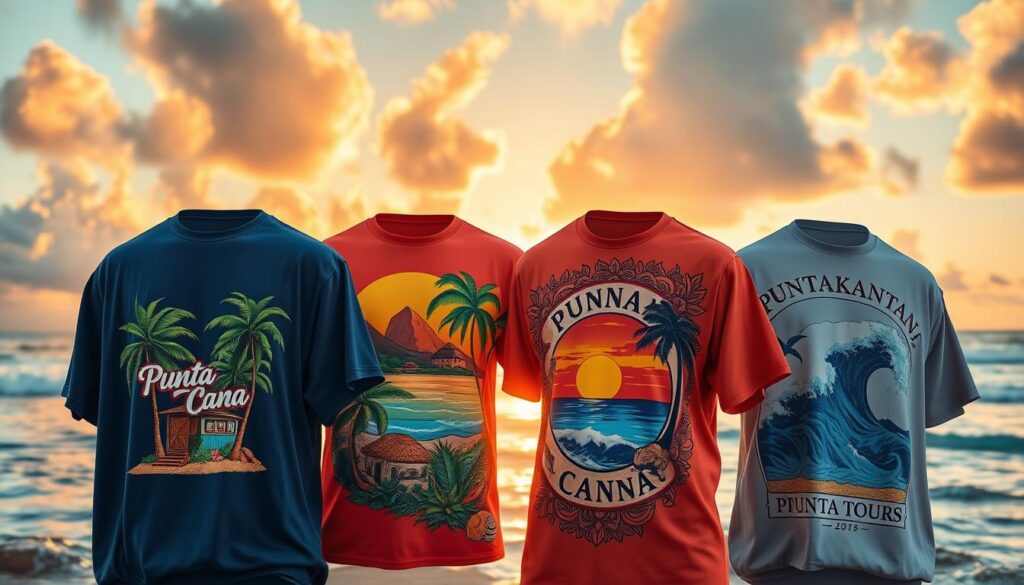 Punta Cana t-shirts showcasing Dominican culture and designs Punta Cana t-shirts showcasing Dominican culture and designs