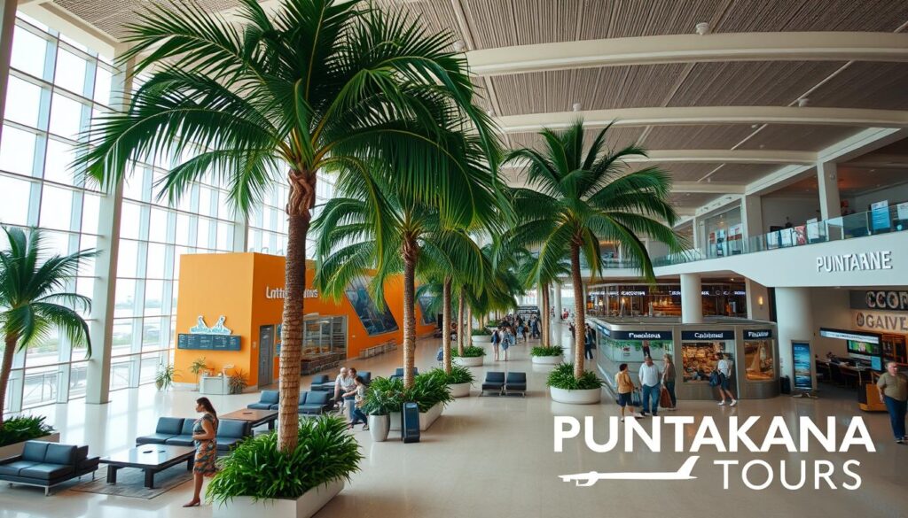 airport facilities at Punta Cana