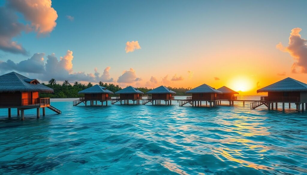 allure of overwater bungalows