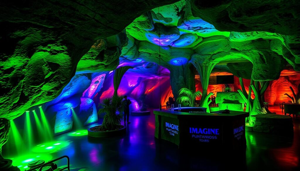cave-style venue at Imagine Punta Cana