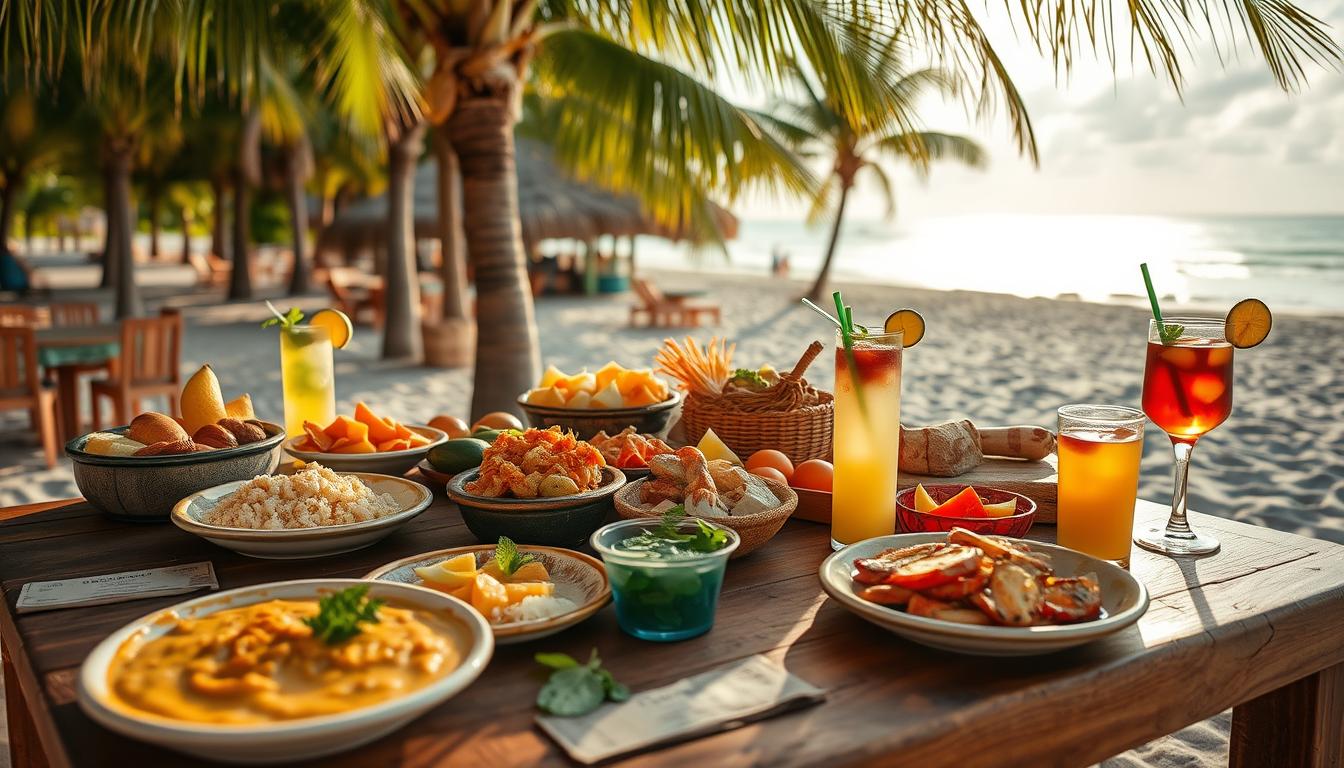 food in punta cana