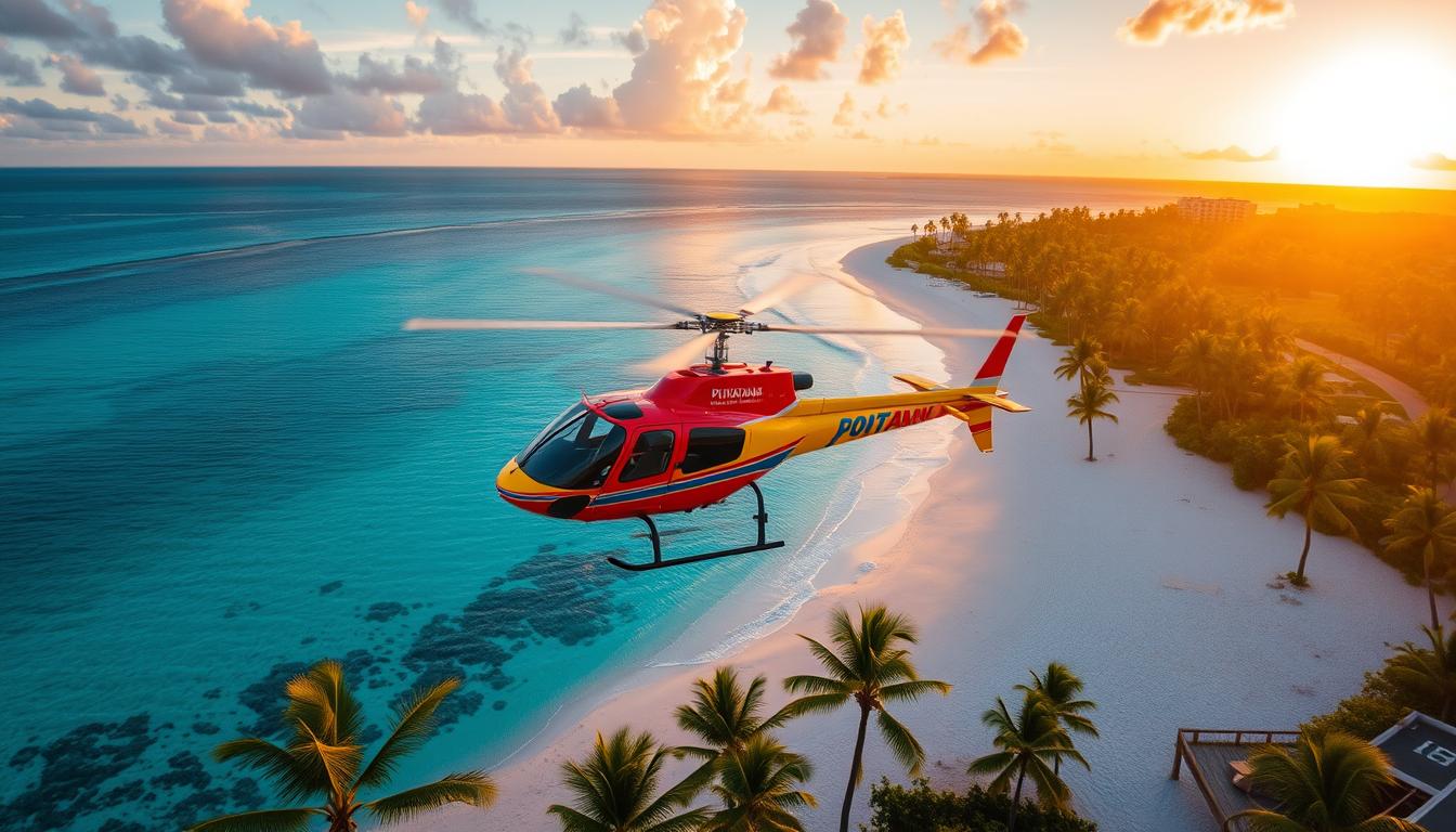 helicopter tours in punta cana dominican republic