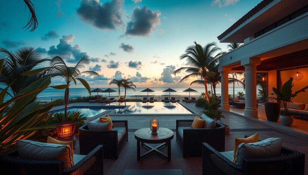 intimate atmosphere in boutique hotels