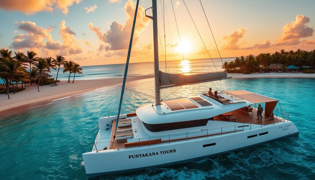 luxury experience in Punta Cana sailing