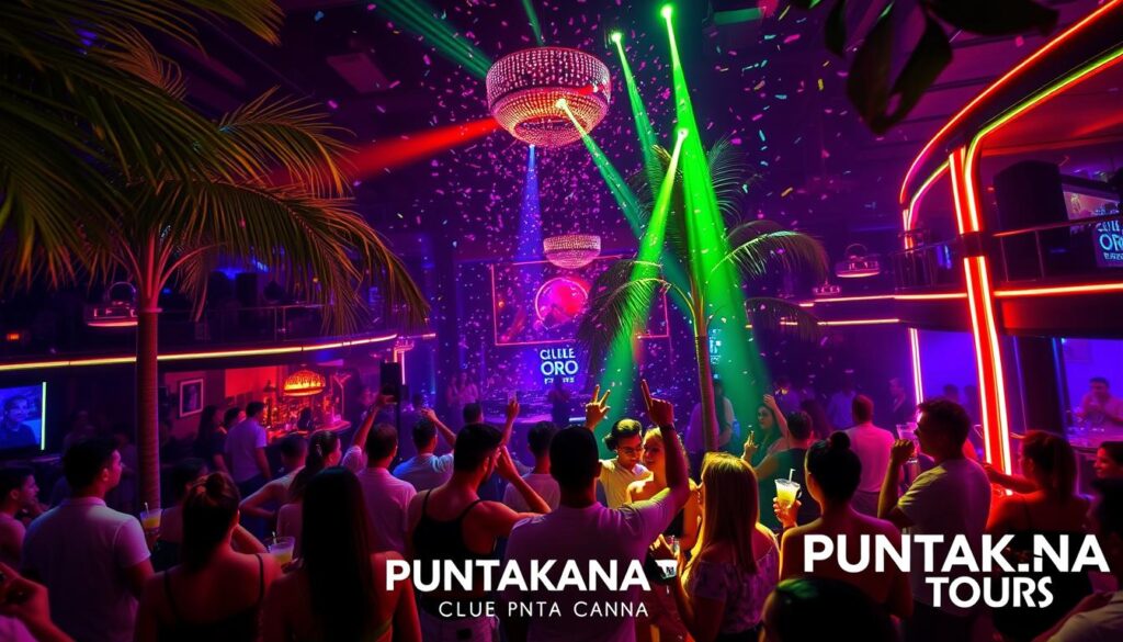 nightlife experience at Club Oro Punta Cana