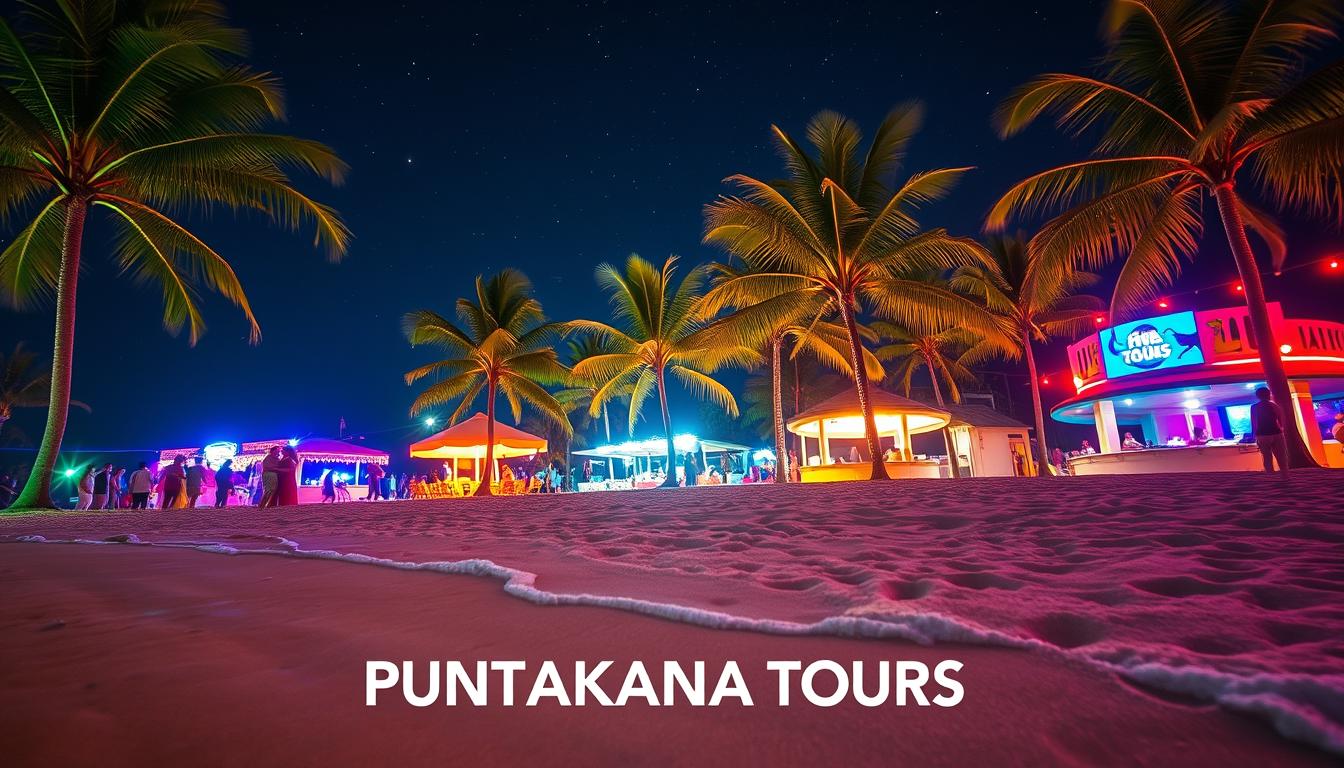 punta cana at night