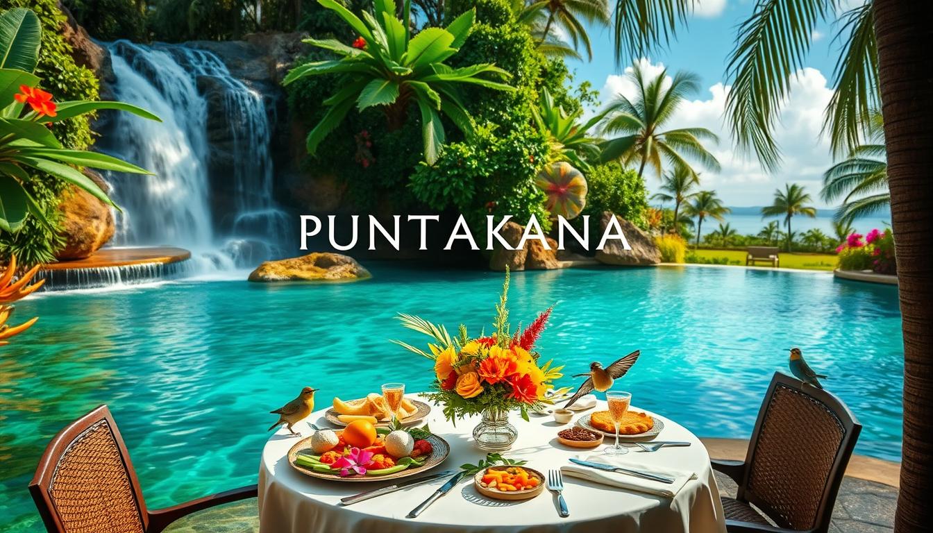 punta cana water fall tour with lunch and dinner