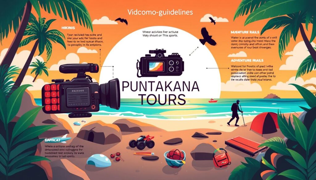 video shooting guidelines for water activities and land adventures