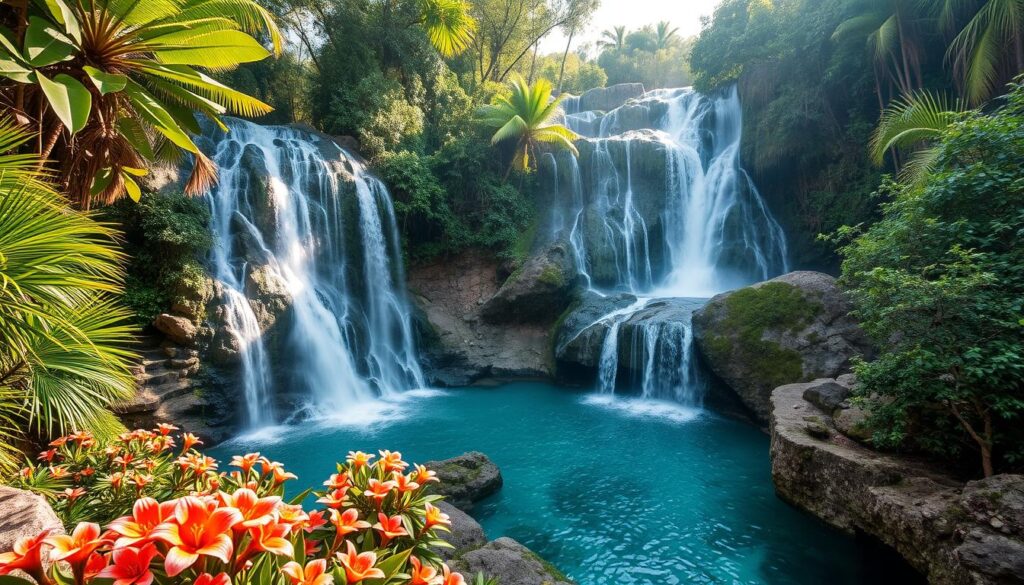waterfall beauty in Punta Cana excursions waterfall beauty in Punta Cana excursions